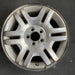 17" MOUNTAINEER 02-03 17x7.5 aluminum 6 double spokes Original OEM Wheel Rim - Front View
