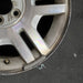 17" MOUNTAINEER 02-03 17x7.5 aluminum 6 double spokes Original OEM Wheel Rim - Back View