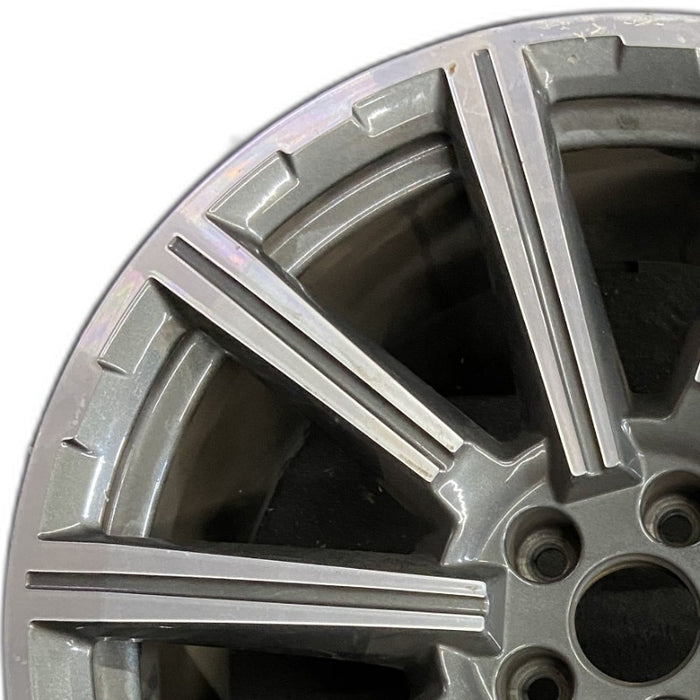 20" AUDI Q7 17-19 20x9 alloy 10 spoke Original OEM Wheel Rim - Angle View