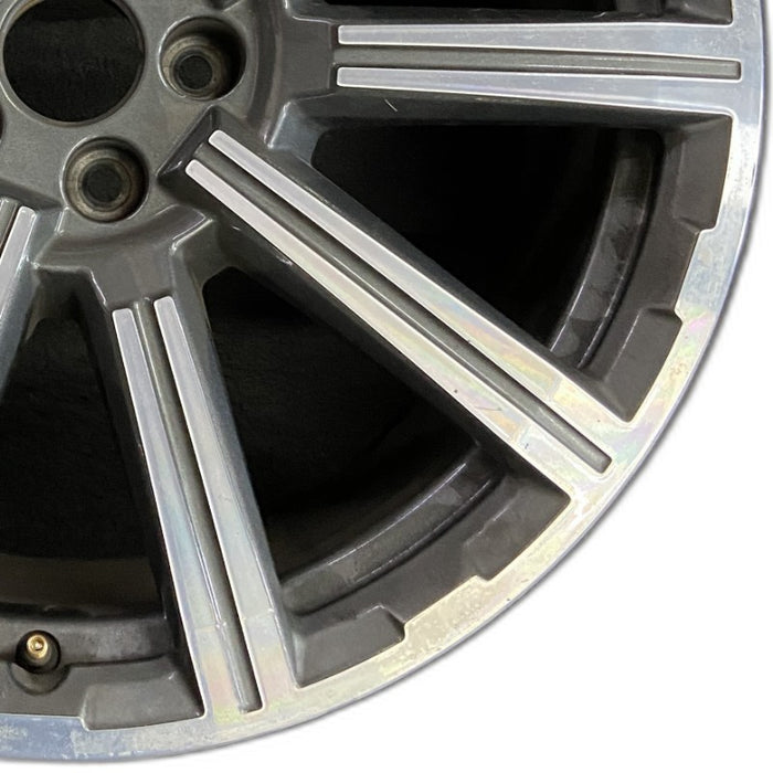 20" AUDI Q7 17-19 20x9 alloy 10 spoke Original OEM Wheel Rim - Close-Up Detail