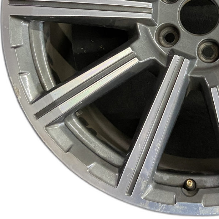 20" AUDI Q7 17-19 20x9 alloy 10 spoke Original OEM Wheel Rim - Back View