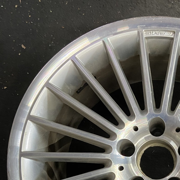 18" MERCEDES S-CLASS 03-06 230 Type; SL55 18x9.5 22 spoke Original OEM Wheel Rim - Side Profile