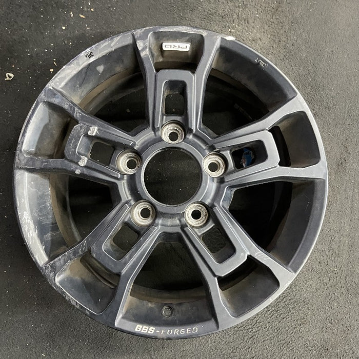 18" TUNDRA 19-21 18x8 alloy 5 spoke black BBS forged TRD Original OEM Wheel Rim