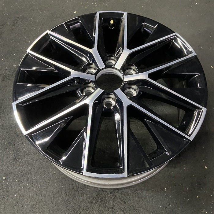 20" GX550 24 20x7.5 alloy machined black Original OEM Wheel Rim - View 8