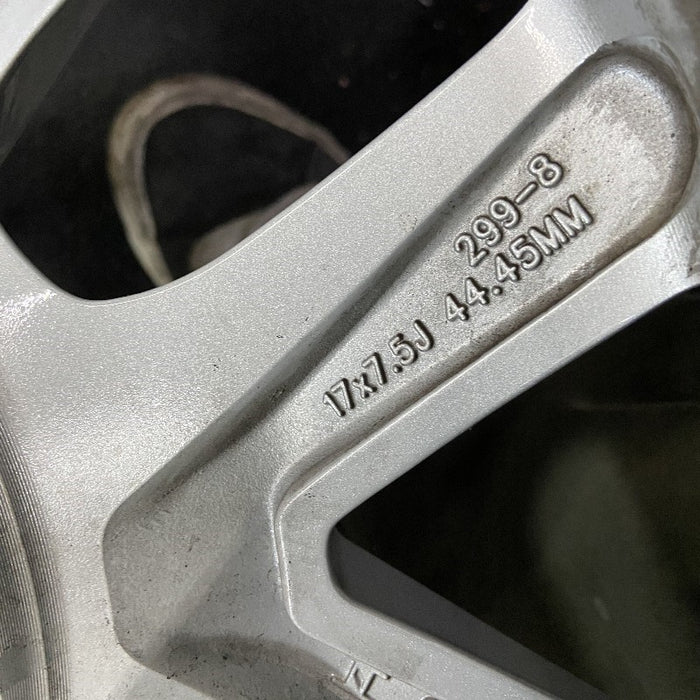 17" GLADIATOR 23 17x7.5 aluminum 5 spoke double spoke silver opt WFQ Original OEM Wheel Rim