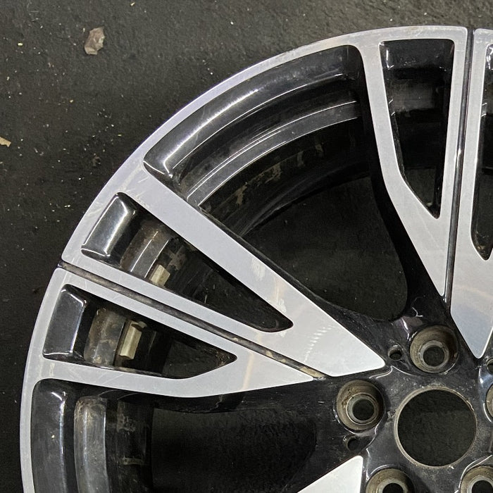 20" BMW i8 14-17 20x7.5 alloy directial frt rear 5 spoke W spoke design L. - Side Profile