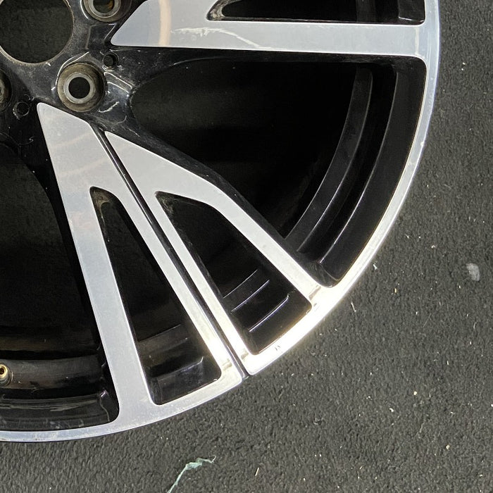 20" BMW i8 14-17 20x7.5 alloy directial frt rear 5 spoke W spoke design L. - Back View