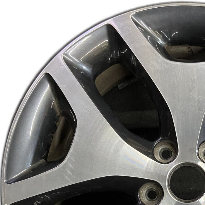 19" SPORTAGE 17-19 19x7.5 5 Y spoke alloy Original OEM Wheel Rim - Angle View