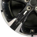 18" K5 21-24 18x7.5 alloy machined face black Original OEM Wheel Rim - Back View