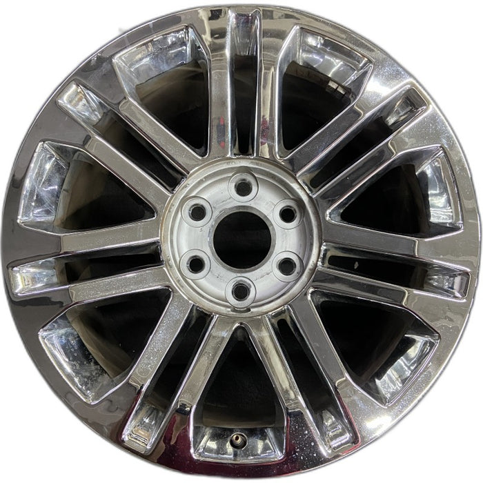 20" ESCALADE 15-20 20x9 7 double spoke opt NZD Original OEM Wheel Rim - Front View