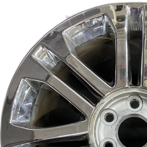 20" ESCALADE 15-20 20x9 7 double spoke opt NZD Original OEM Wheel Rim - Angle View