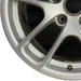 18" PORSCHE BOXSTER 17-24 18x8 5 spoke triangle spoke Original OEM Wheel Rim - Back View