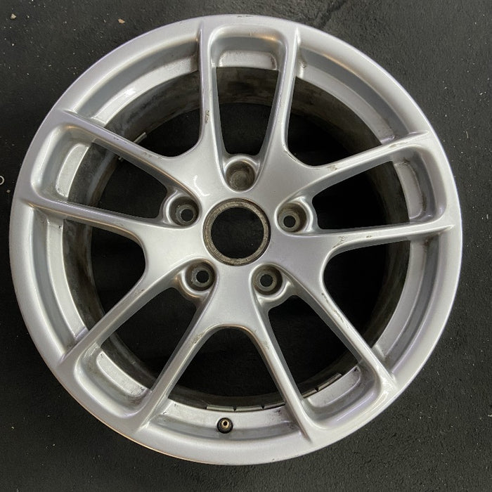 18" PORSCHE BOXSTER 17-24 18x8 5 spoke triangle spoke Original OEM Wheel Rim - Additional View