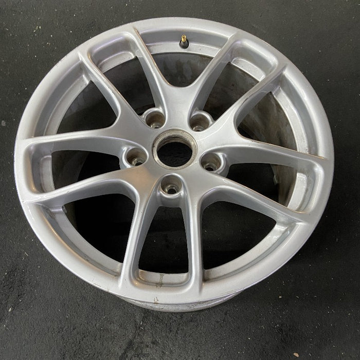 18" PORSCHE BOXSTER 17-24 18x9.5 5 spoke triangle spoke Original OEM Wheel Rim