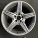18" MERCEDES E-CLASS 07 211 Type; E63 18x9 5 spoke AMG rear Original OEM Wheel - Front View