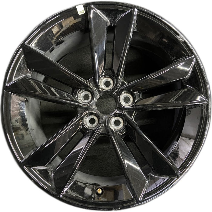 18" MUSTANG 24 18x8.5 5 split spoke Original OEM Wheel Rim - Front View