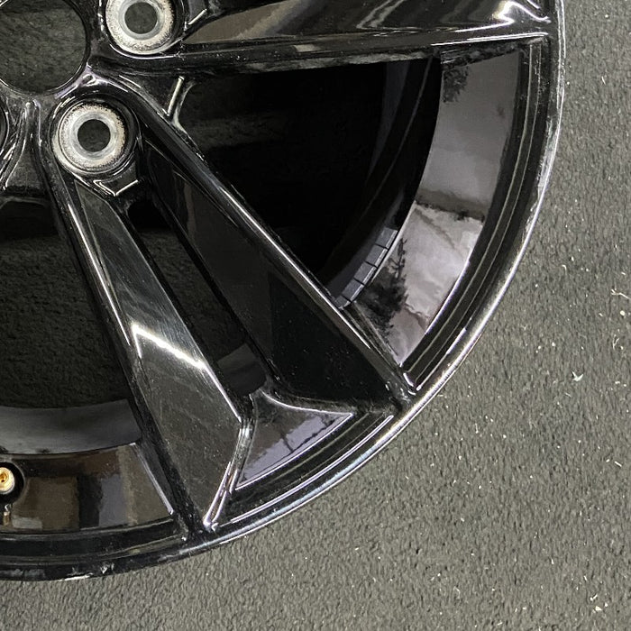18" MUSTANG 24 18x8.5 5 split spoke Original OEM Wheel Rim - Back View