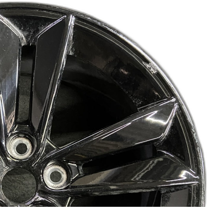 18" MUSTANG 24 18x8.5 5 split spoke Original OEM Wheel Rim - Side Profile