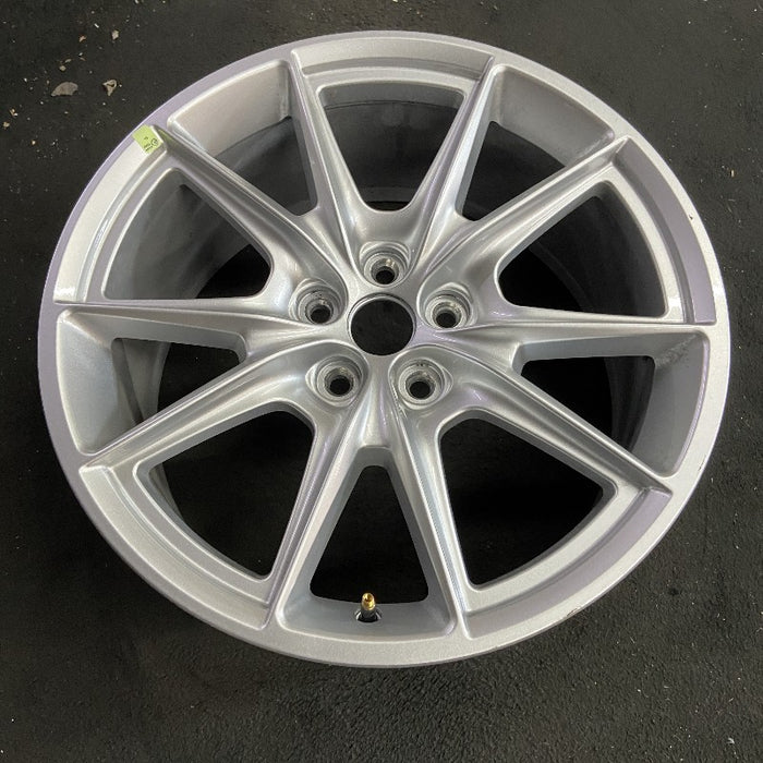 19" MUSTANG 24 19x8.5 5 spoke V spoke Original OEM Wheel Rim - View 7