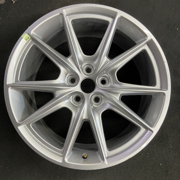 19" MUSTANG 24 19x8.5 5 spoke V spoke Original OEM Wheel Rim - Additional View