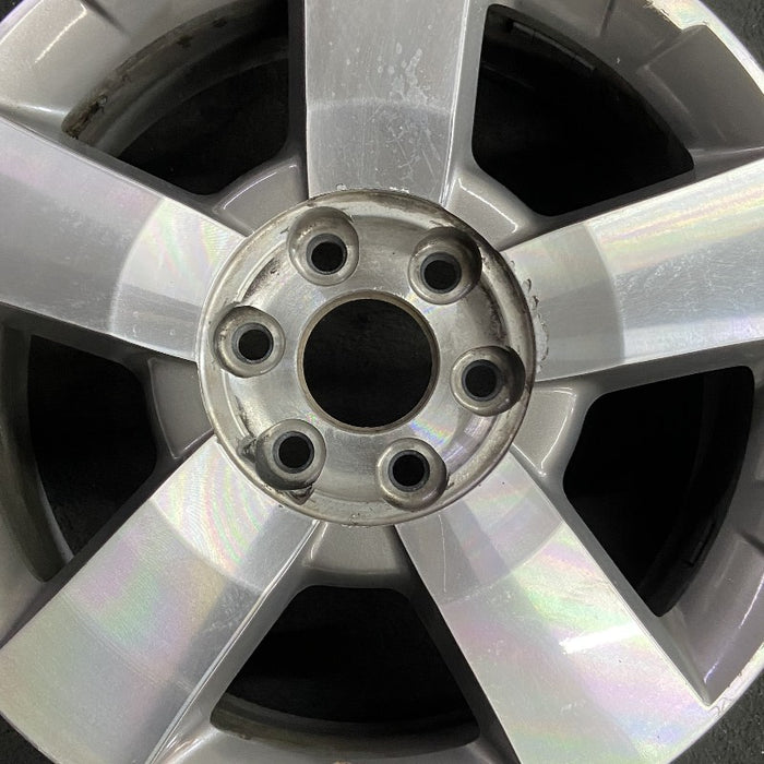 19" ACADIA 09 19x7.5 5 spoke ultra bright finish opt P64 Original OEM Wheel Rim - Angle View