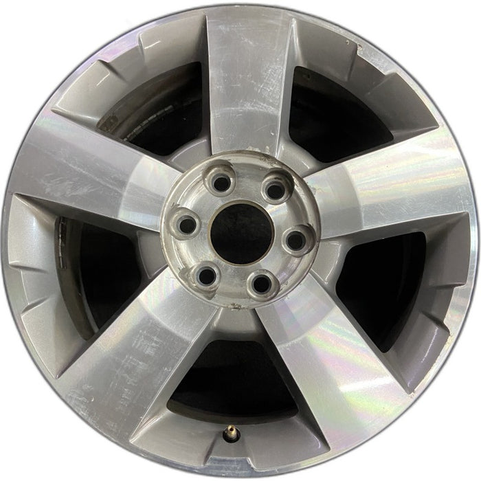 19" ACADIA 09 19x7.5 5 spoke ultra bright finish opt P64 Original OEM Wheel Rim - Front View