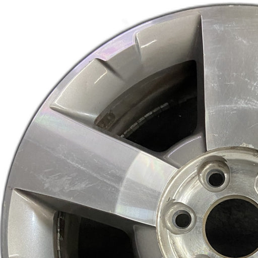 19" ACADIA 09 19x7.5 5 spoke ultra bright finish opt P64 Original OEM Wheel Rim - Angle View