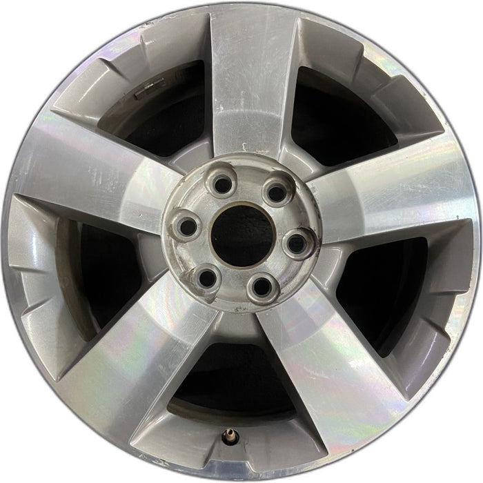 19" ACADIA 09 19x7.5 5 spoke ultra bright finish opt P64 Original OEM Wheel Rim - Front View