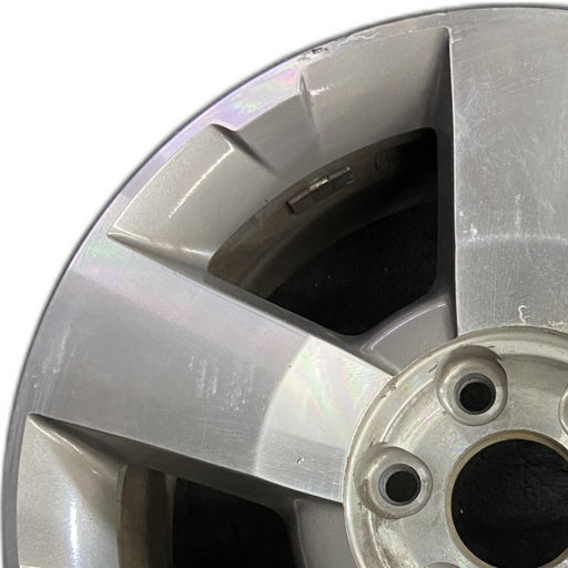 19" ACADIA 09 19x7.5 5 spoke ultra bright finish opt P64 Original OEM Wheel Rim - Angle View