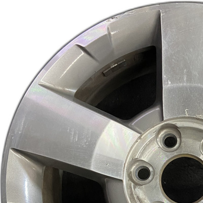 19" ACADIA 09 19x7.5 5 spoke ultra bright finish opt P64 Original OEM Wheel Rim - Angle View