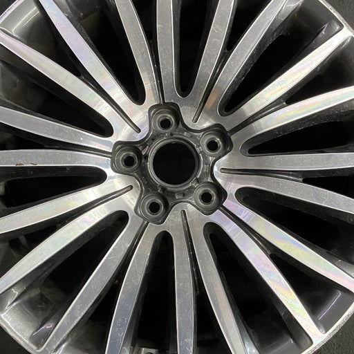 19" CADENZA 14-16 19x8 TPMS 20 spoke Original OEM Wheel Rim - Angle View