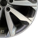 18" SPORTAGE 17 18x7 5 V spoke alloy Original OEM Wheel Rim - Close-Up Detail