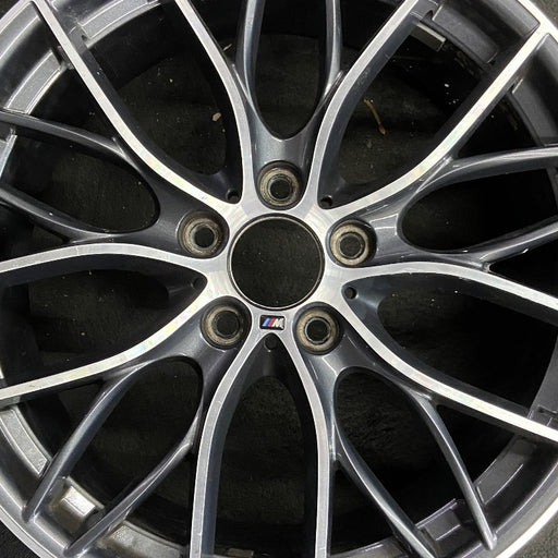 19" BMW 228i 14-16 19x7.5 10 Y spokes Original OEM Wheel Rim - Angle View