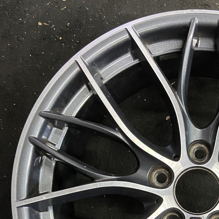 19" BMW 228i 14-16 19x7.5 10 Y spokes Original OEM Wheel Rim - Side Profile
