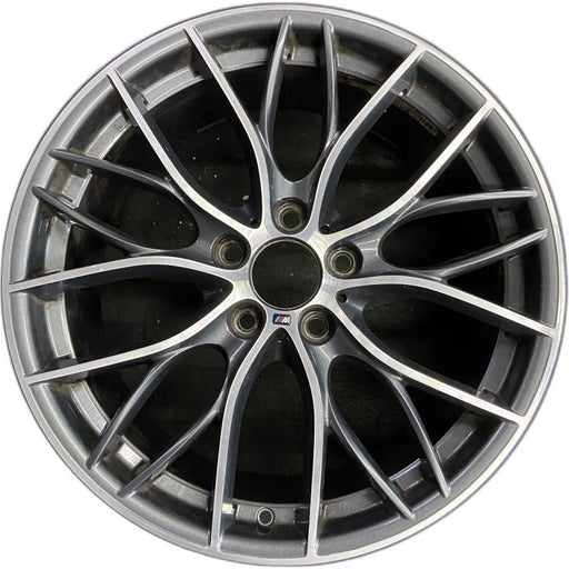 19" BMW 228i 14-16 19x8 10 Y spokes Original OEM Wheel Rim - Front View