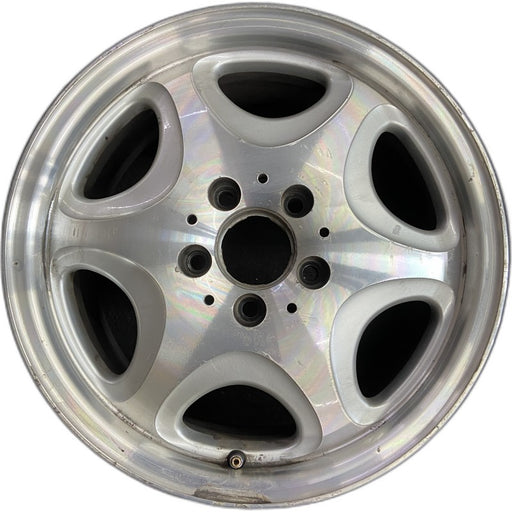 16" MERCEDES C-CLASS 97 202 Type; C230 16x7.5 6 hole Original OEM Wheel Rim - Front View