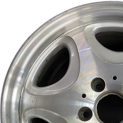 16" MERCEDES C-CLASS 97 202 Type; C230 16x7.5 6 hole Original OEM Wheel Rim - Angle View