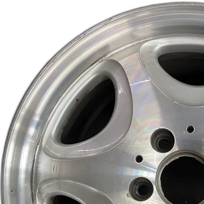16" MERCEDES C-CLASS 97 202 Type; C230 16x7.5 6 hole Original OEM Wheel Rim - Angle View