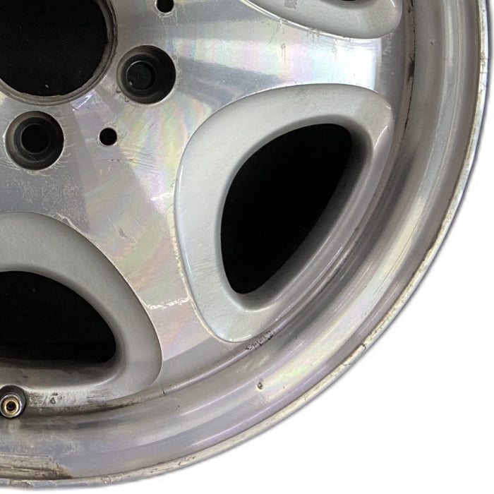 16" MERCEDES C-CLASS 97 202 Type; C230 16x7.5 6 hole Original OEM Wheel Rim - Close-Up Detail