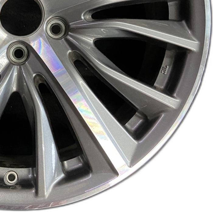 19" TLX 15-16 19x8 accessory machine face Original OEM Wheel Rim - Close-Up Detail