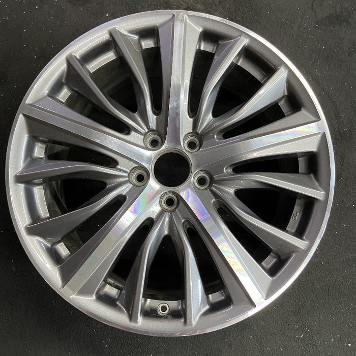 19" TLX 15-16 19x8 accessory machine face Original OEM Wheel Rim - Additional View
