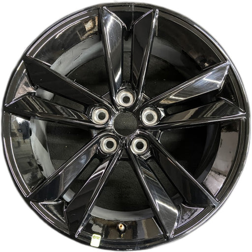 18" MUSTANG 24 18x8.5 5 split spoke Original OEM Wheel Rim - Front View