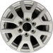 17" TACOMA 24 17x7 alloy Original OEM Wheel Rim - Front View