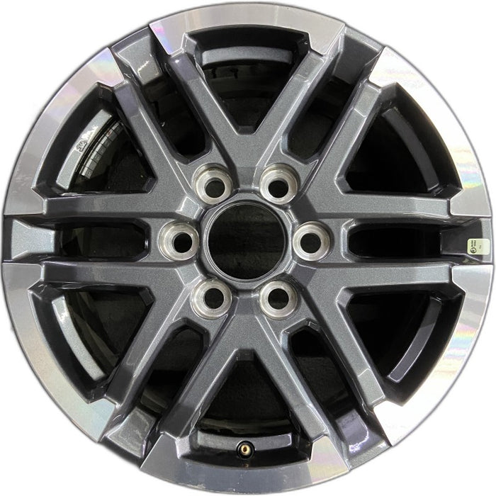 18" TACOMA 24 18x7.5 6 Y spoke TRD Sport Original OEM Wheel Rim - Front View