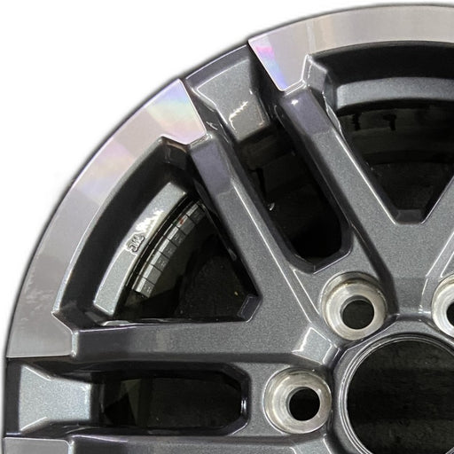 18" TACOMA 24 18x7.5 6 Y spoke TRD Sport Original OEM Wheel Rim - Angle View