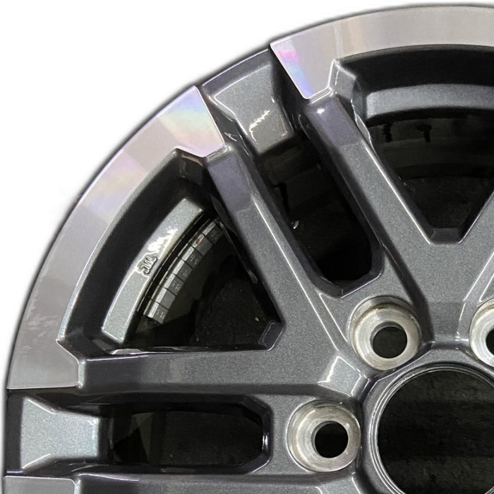 18" TACOMA 24 18x7.5 6 Y spoke TRD Sport Original OEM Wheel Rim - Angle View