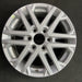 18" SEQUOIA 23-24 18x7.5 6 double spoke silver Original OEM Wheel Rim - Front View