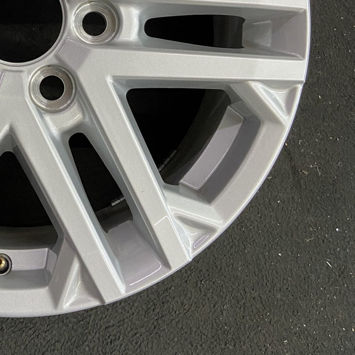 18" SEQUOIA 23-24 18x7.5 6 double spoke silver Original OEM Wheel Rim - Back View