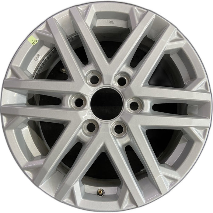 18" SEQUOIA 23-24 18x7.5 6 double spoke silver Original OEM Wheel Rim - Front View