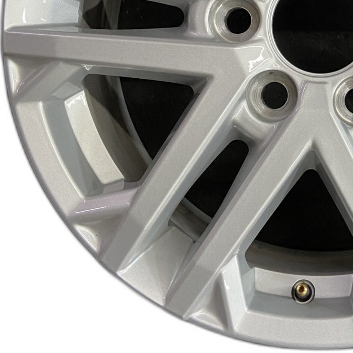 18" SEQUOIA 23-24 18x7.5 6 double spoke silver Original OEM Wheel Rim - Back View